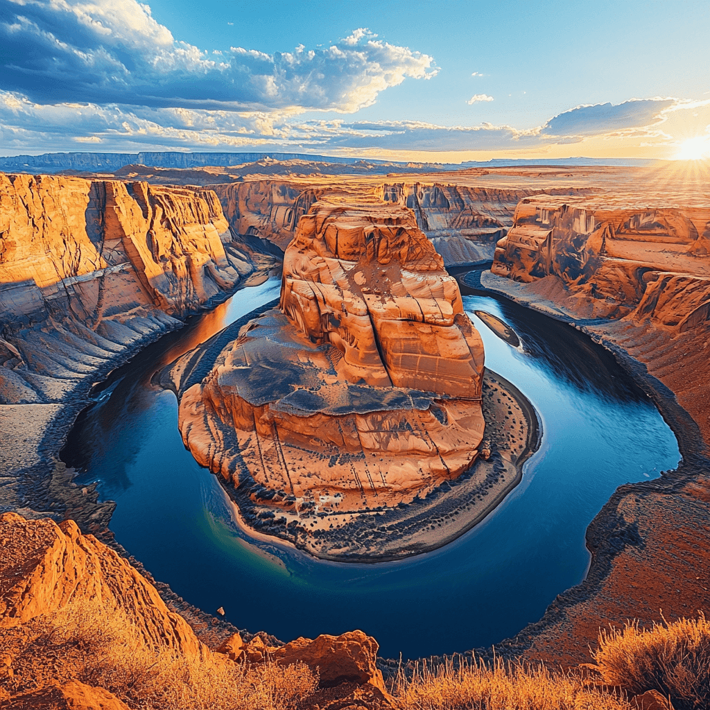 Horseshoe Bend - Arizona, USA Number Painting