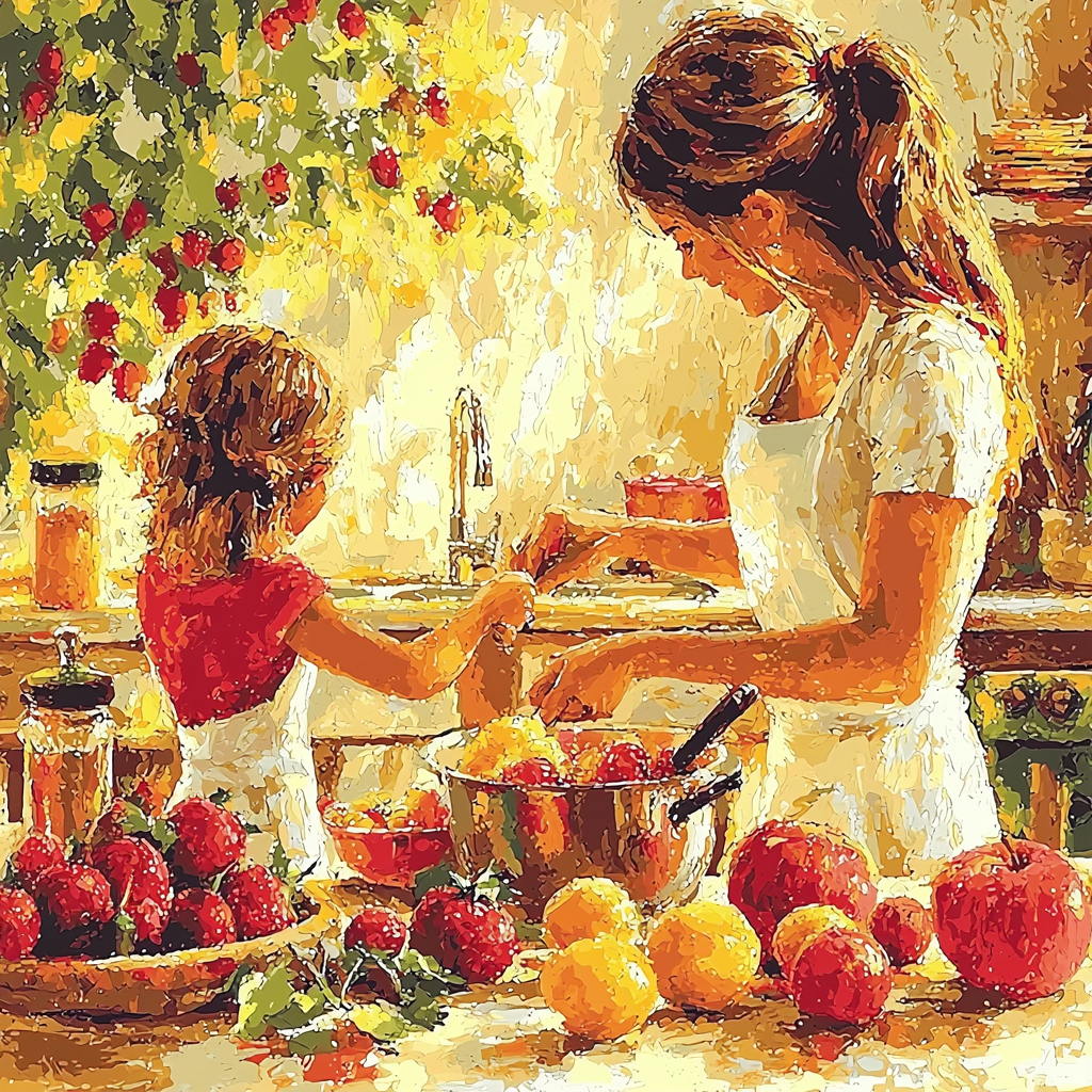 Mommy's Little Chef Paint By Numbers Kits