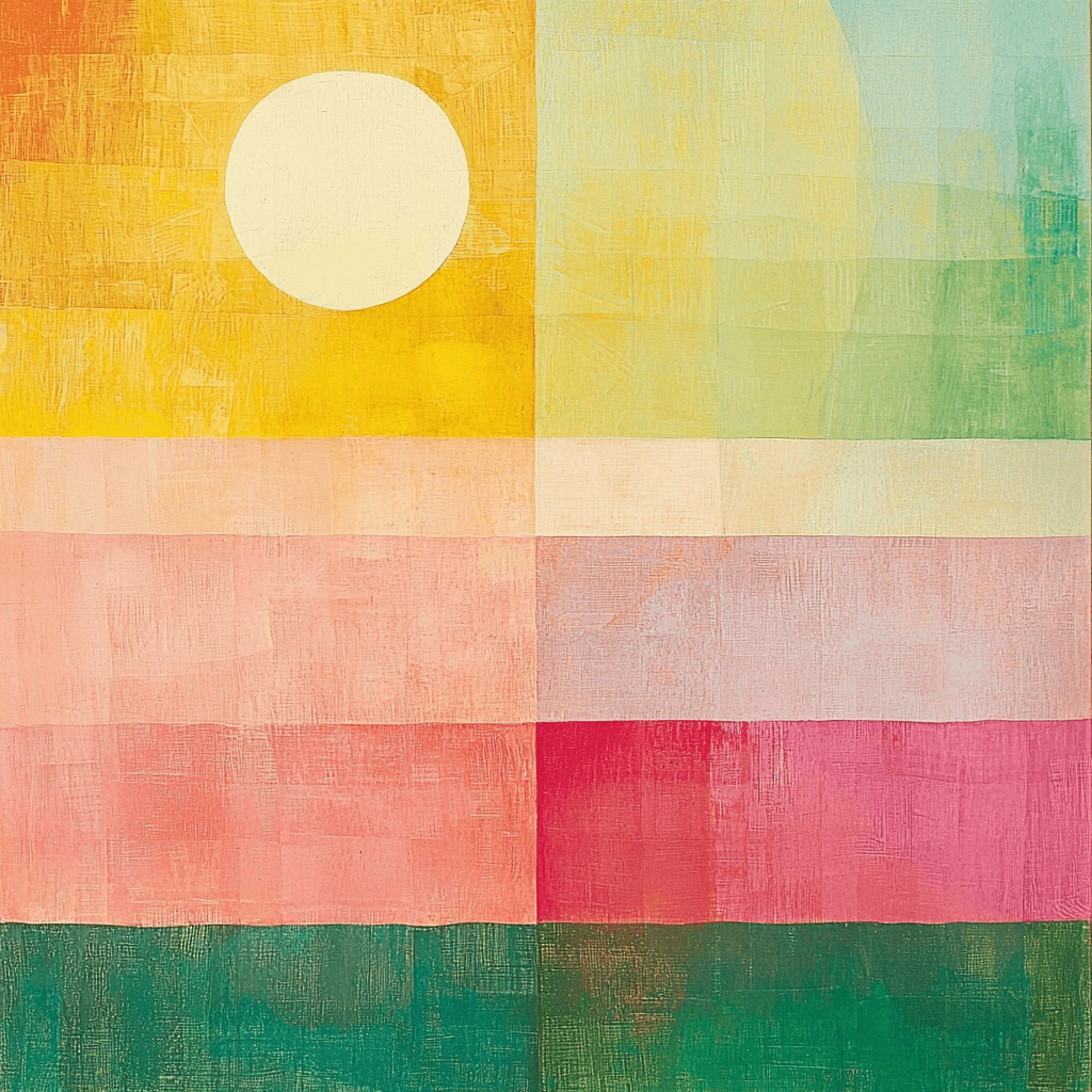 Paul Klee Inspired Radiant Harmonics Numbered Painting Kits