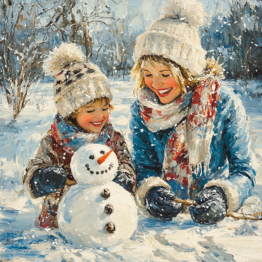 Winter's Heart Paint By Number