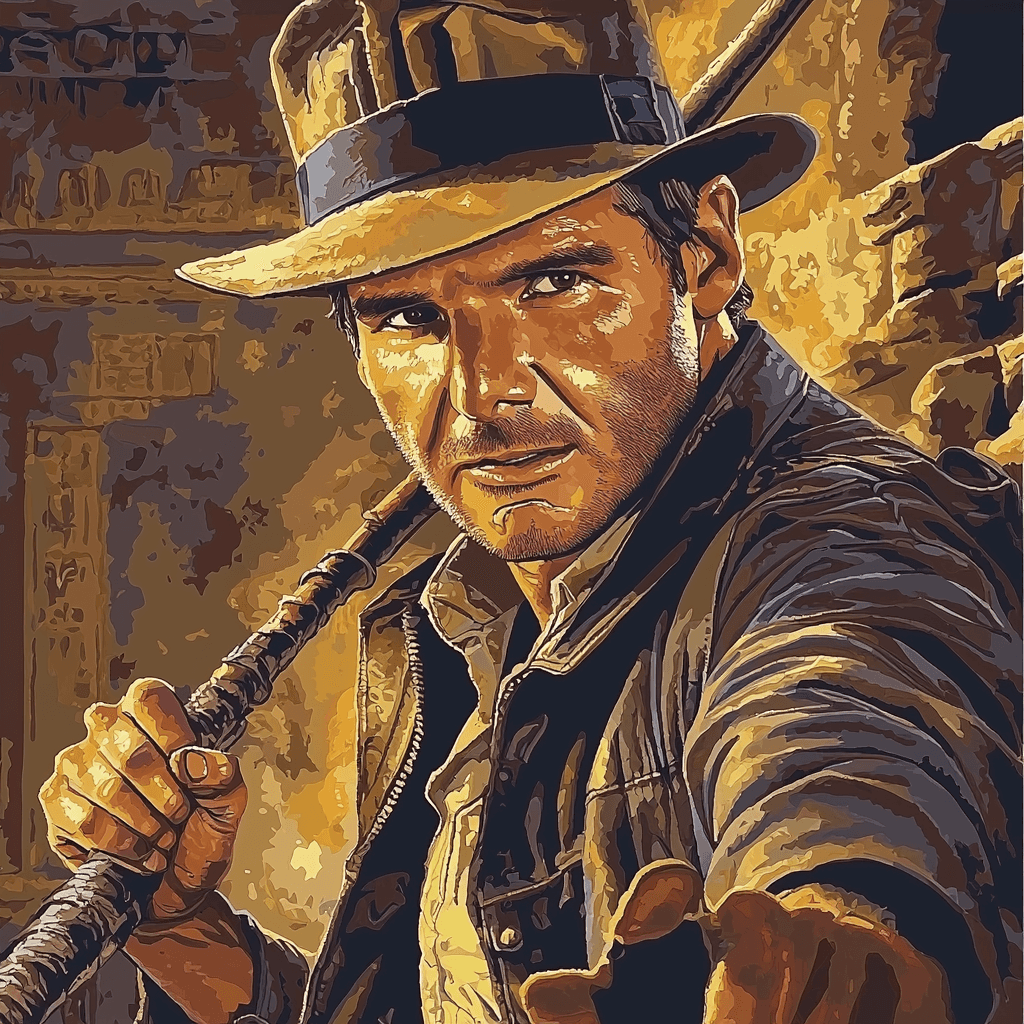 Harrison Ford: From Intergalactic Smuggler To Adventurous Archaeologist Paint By Numbers