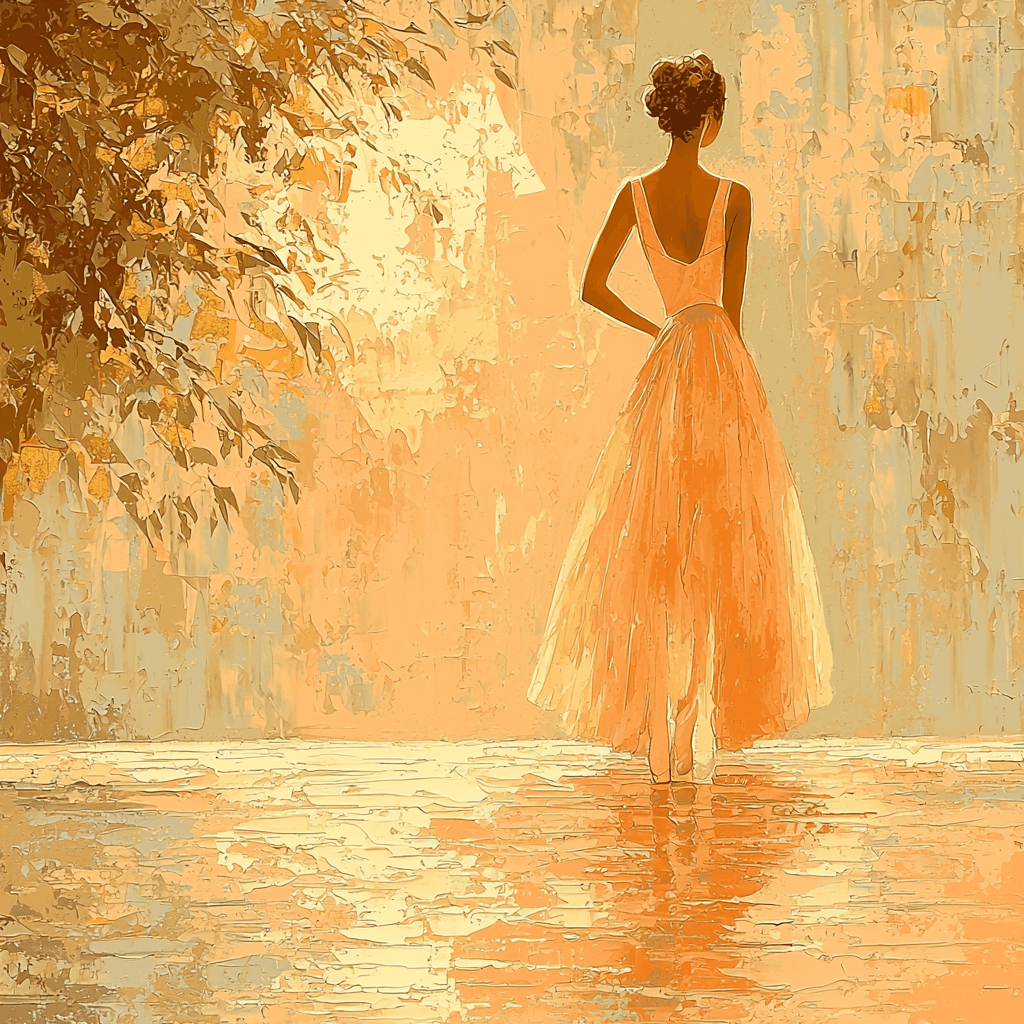 Edgar Degas Inspired Dancer's Poise Paint By Numbers Kits