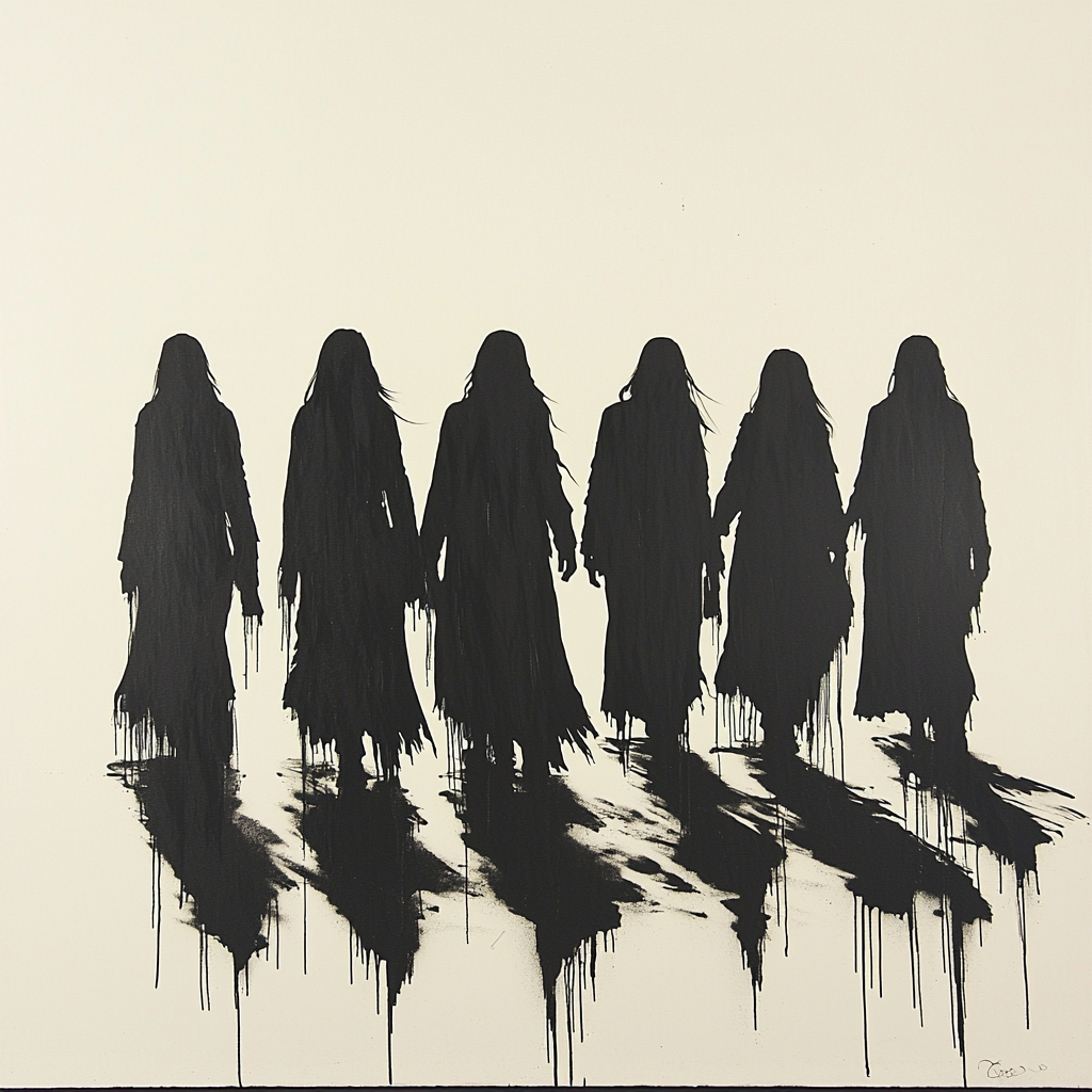 Banksy Inspired Courage In Shadows Numbered Painting Kits