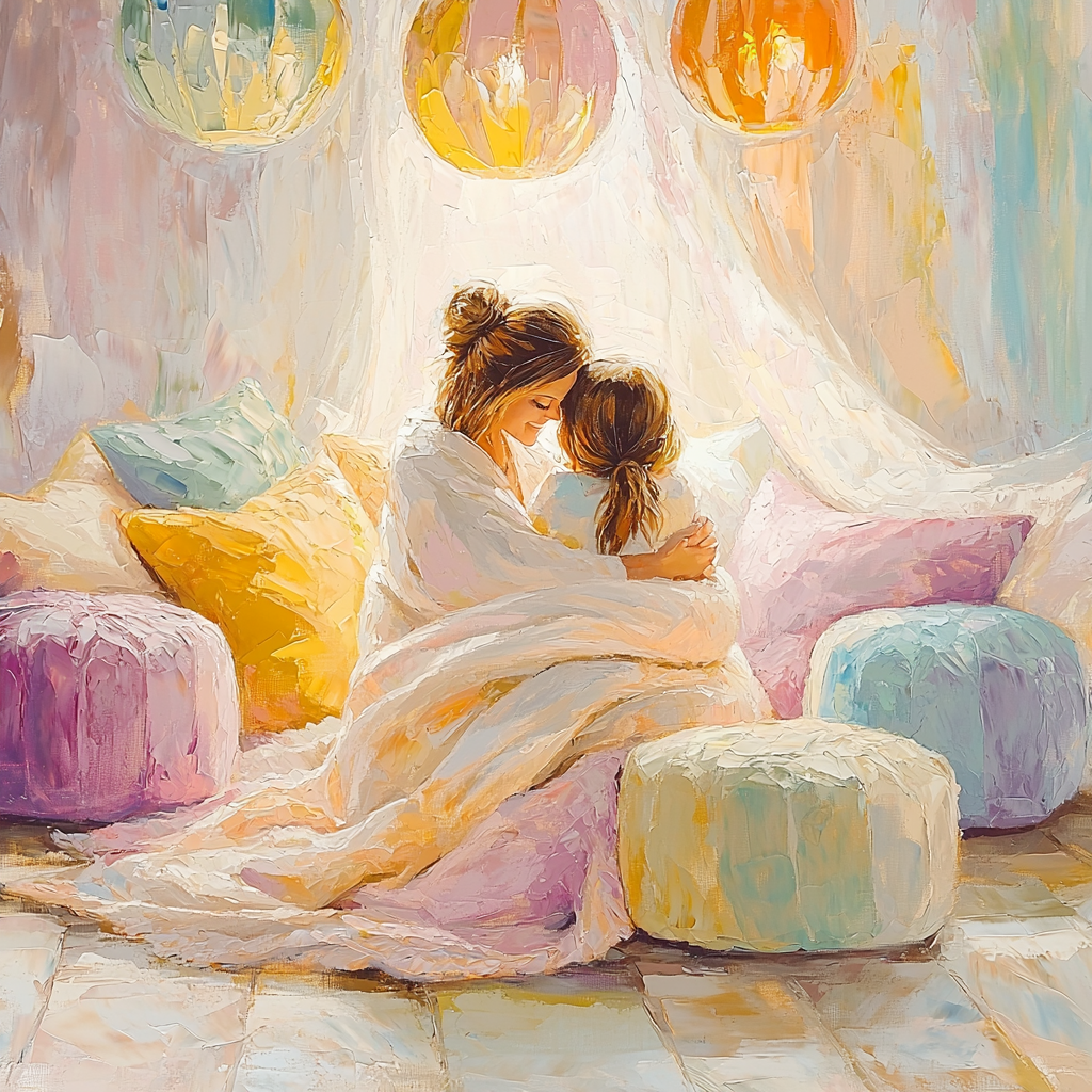 The Art Of Cuddling Number Painting