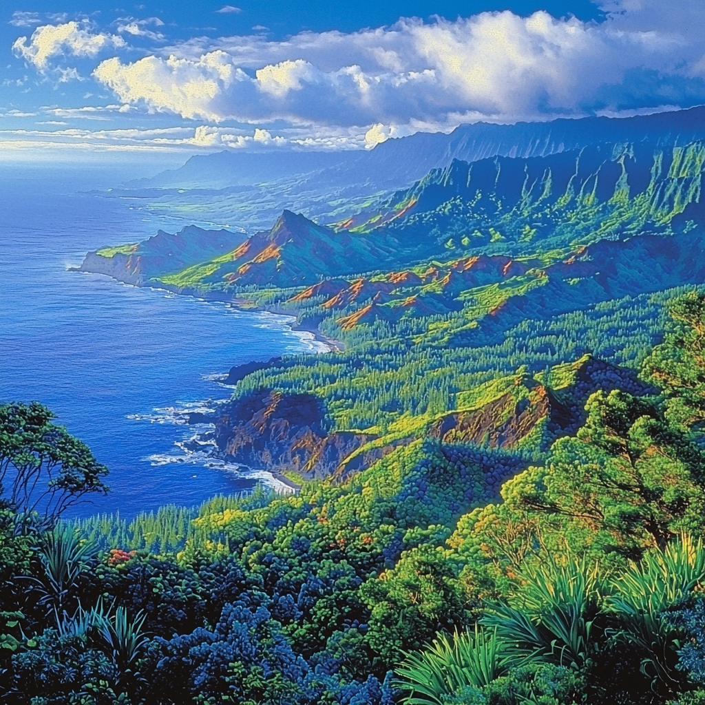 Jeju Volcanic Island - South Korea DIY Paint By Numbers