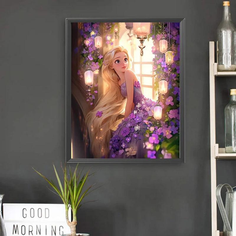 Rapunzel Themed Paint By Numbers Acrylic Painting Kit