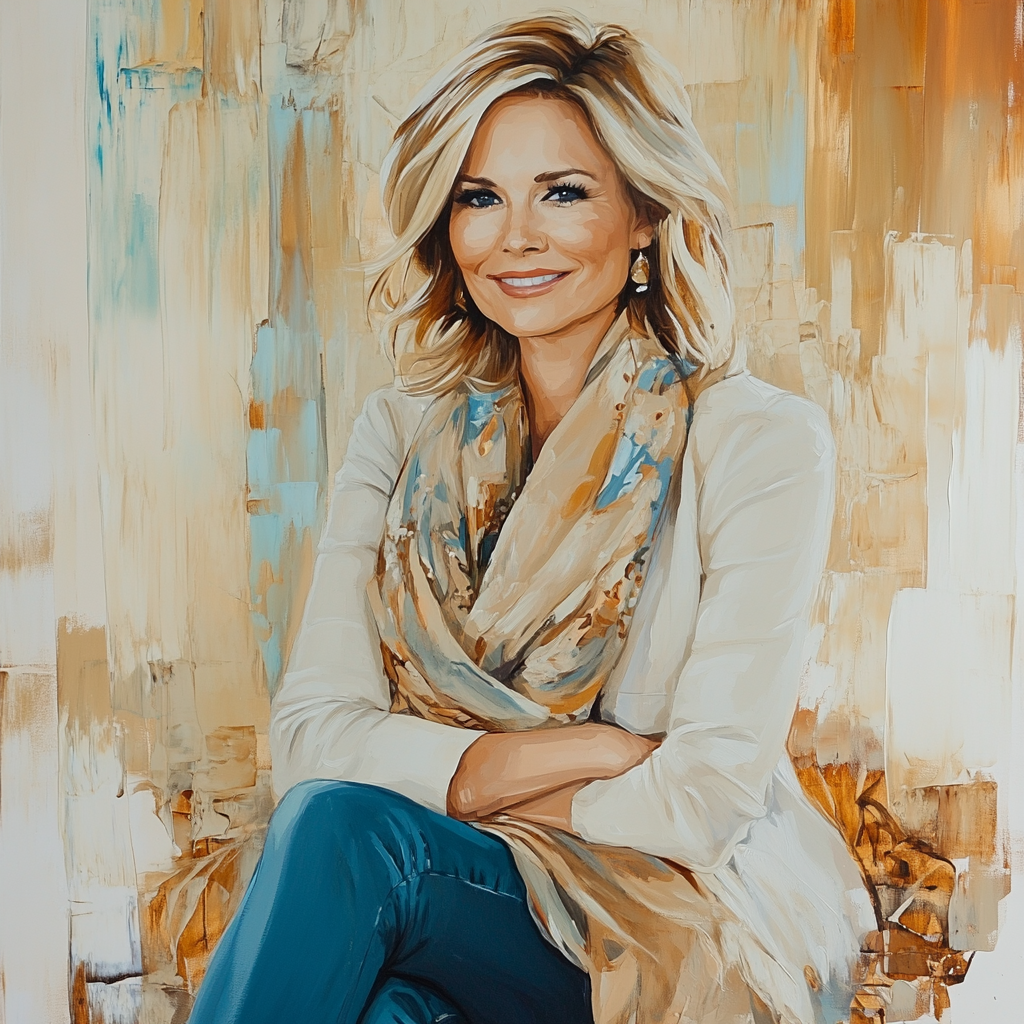 John Singer Sargent Inspired Portrait With Scarf Paint by numbers art