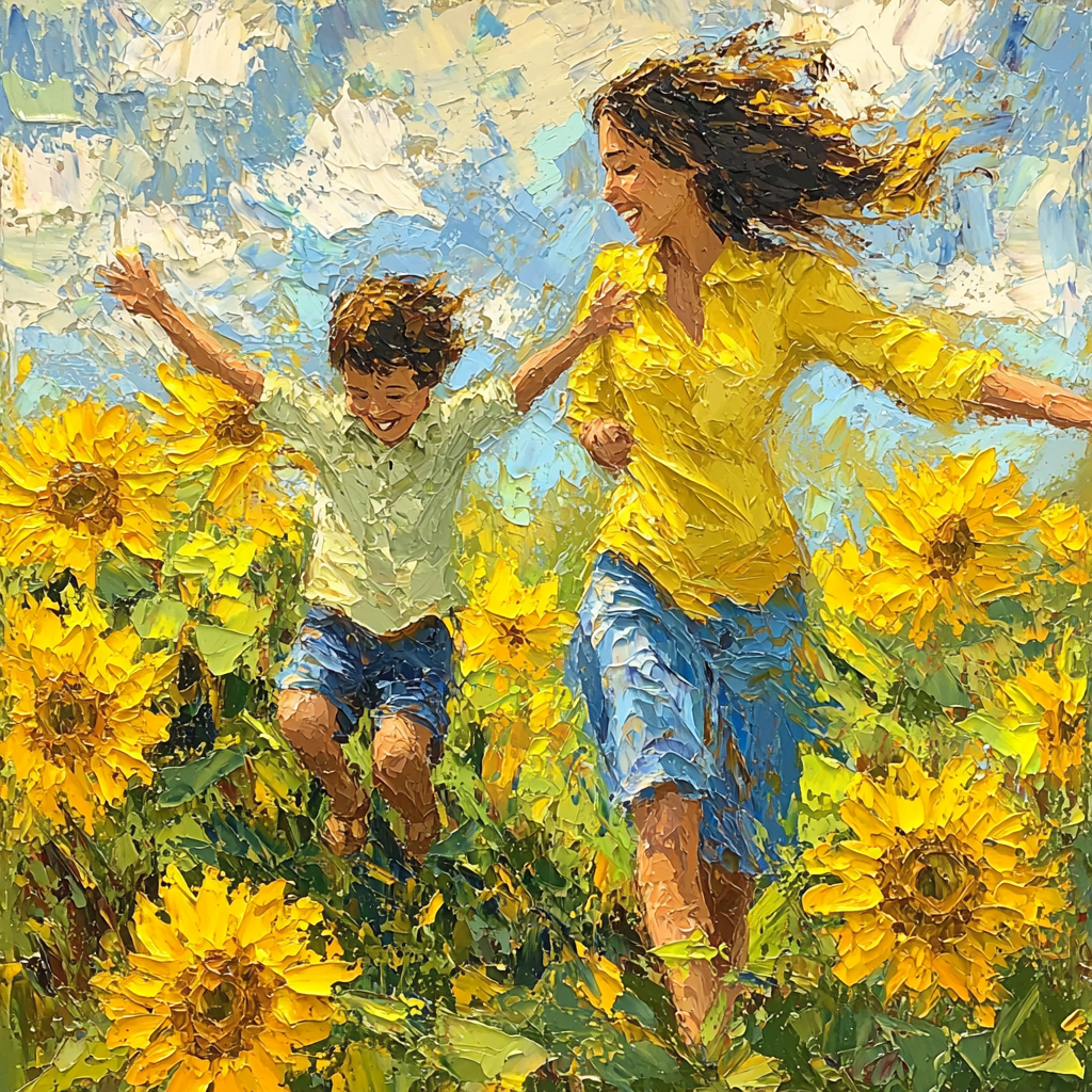 Chasing Sunlight Paint By Color