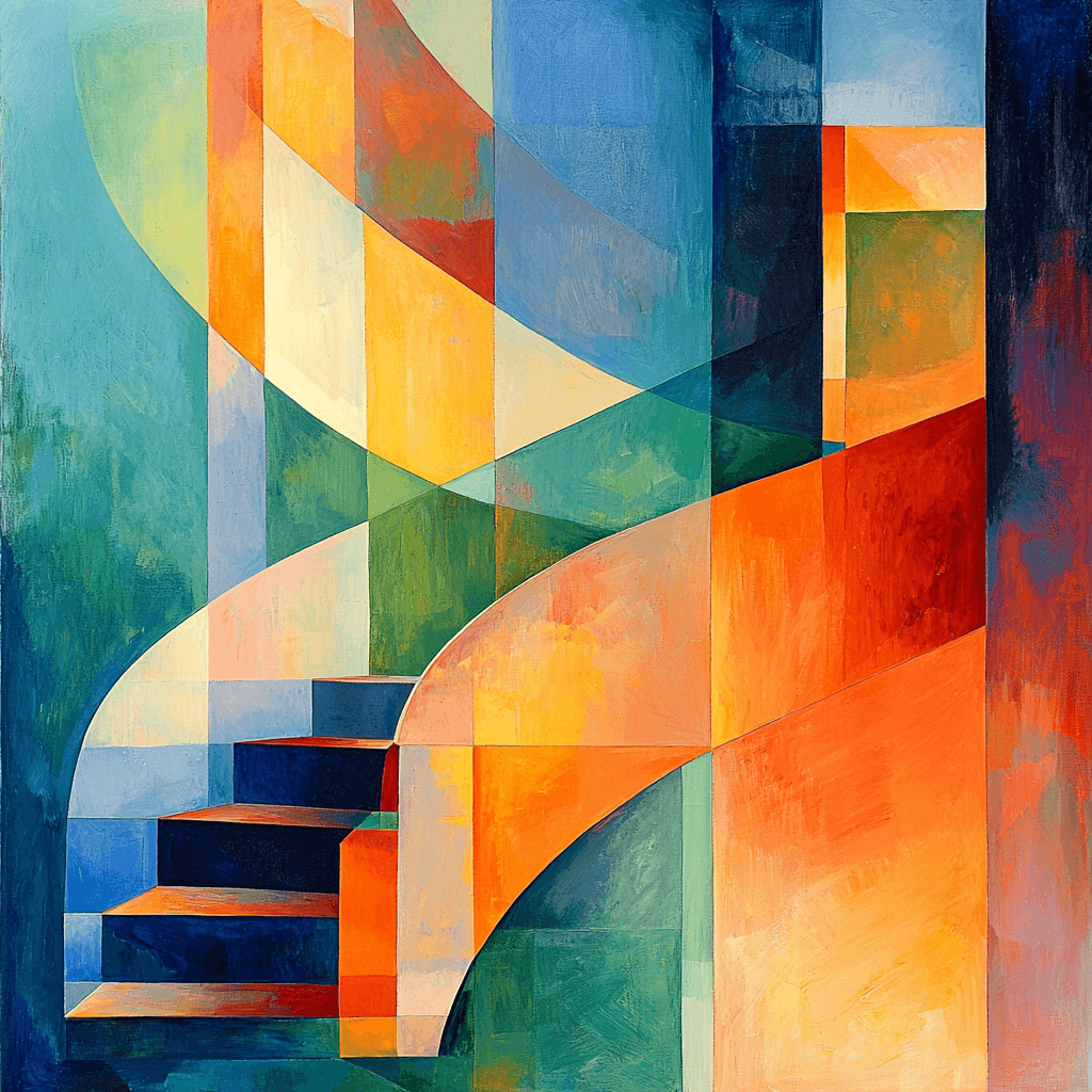 Paul Cézanne Inspired Kaleidoscope Of Light Painting By Numbers Kit