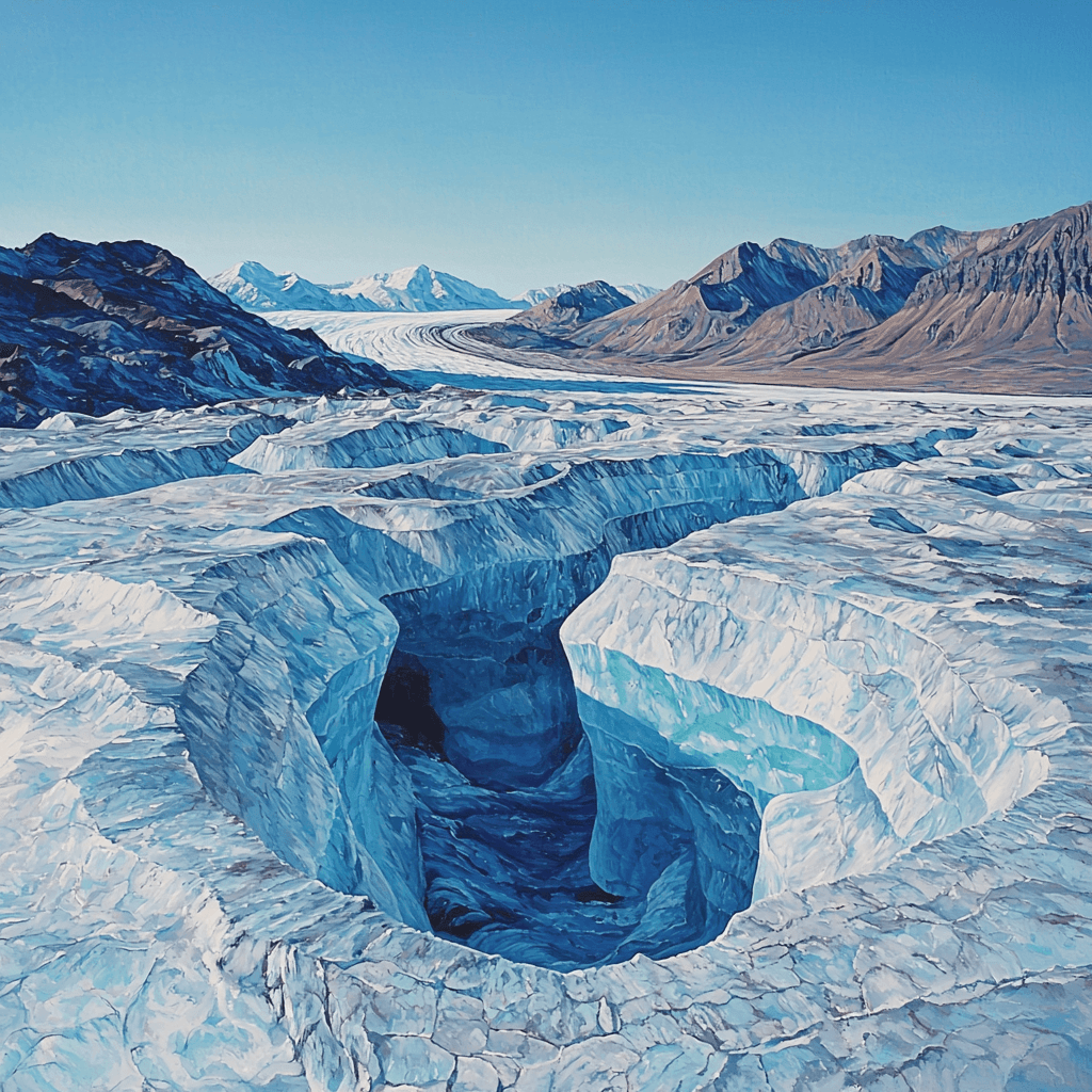 Vatnajökull Glacier Paint By Color