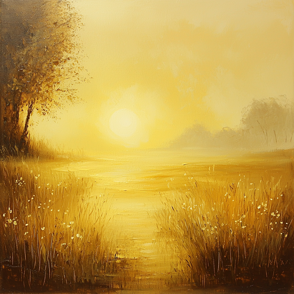 Edgar Degas Inspired Golden Morning Light Painting By Numbers Kit