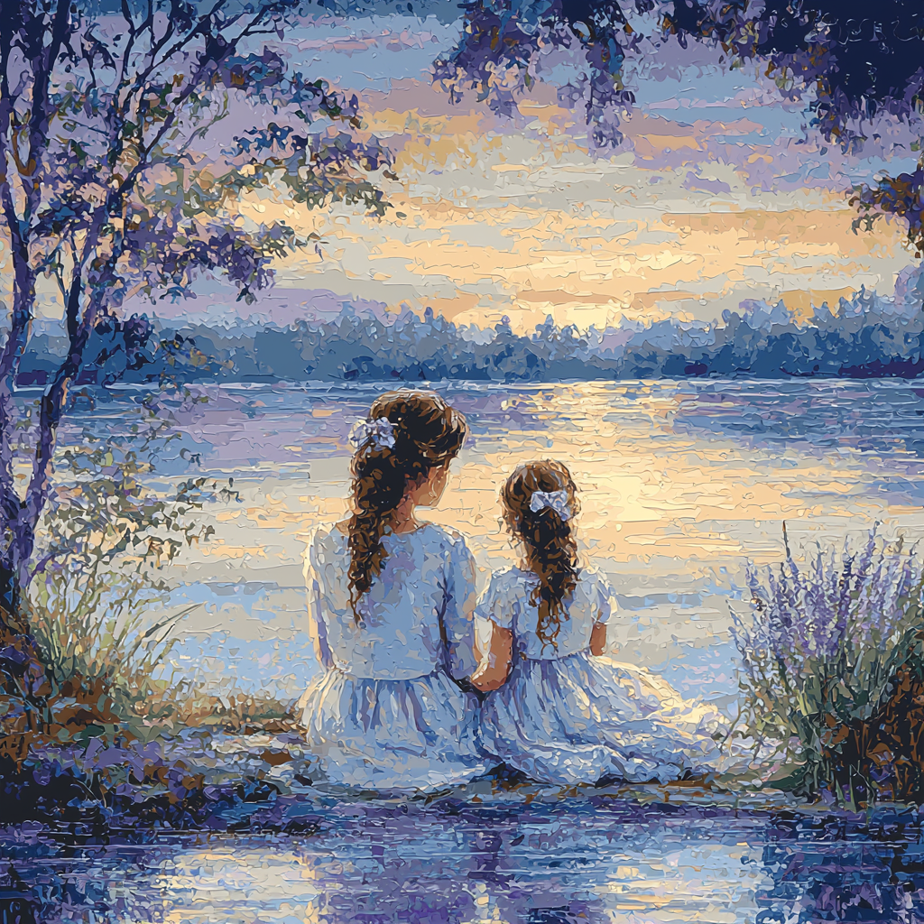 Reflective Twilight Paint By Numbers Art