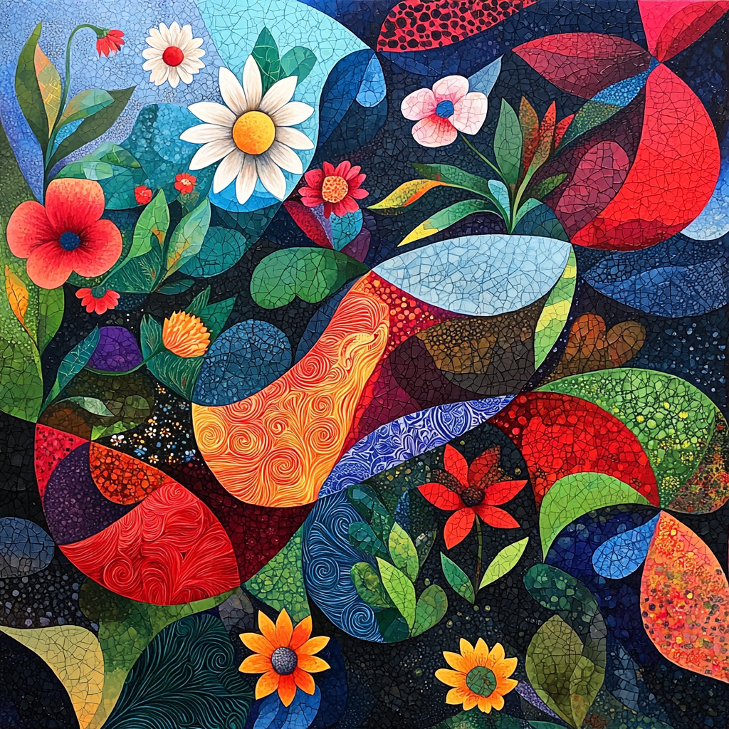 Frida Kahlo Inspired Resilience In Floral Harmony Painting By Numbers Kit