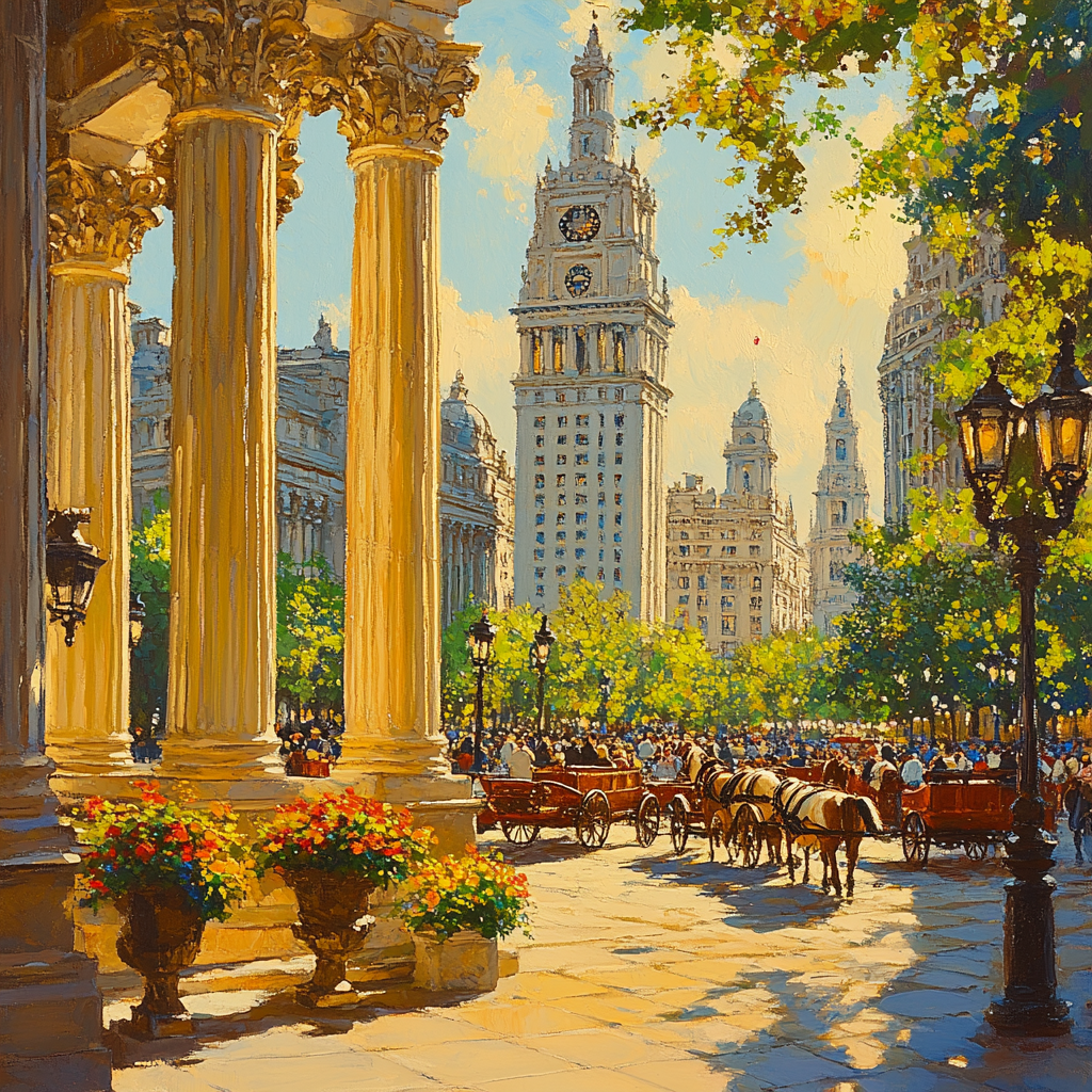 Sultanahmet Square View Istanbul Turkey Numbered painting kits