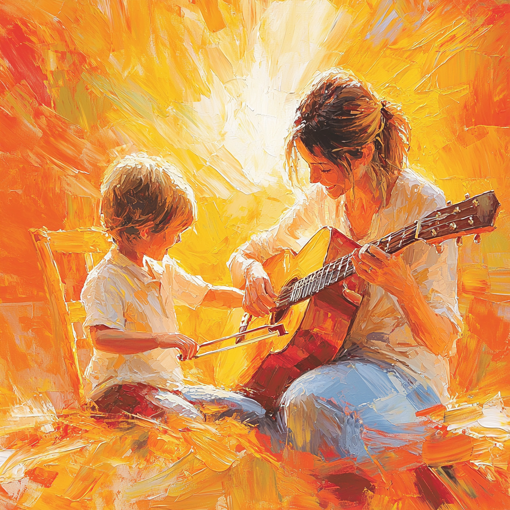 The Sweet Sound Of Laughter Paint By Color