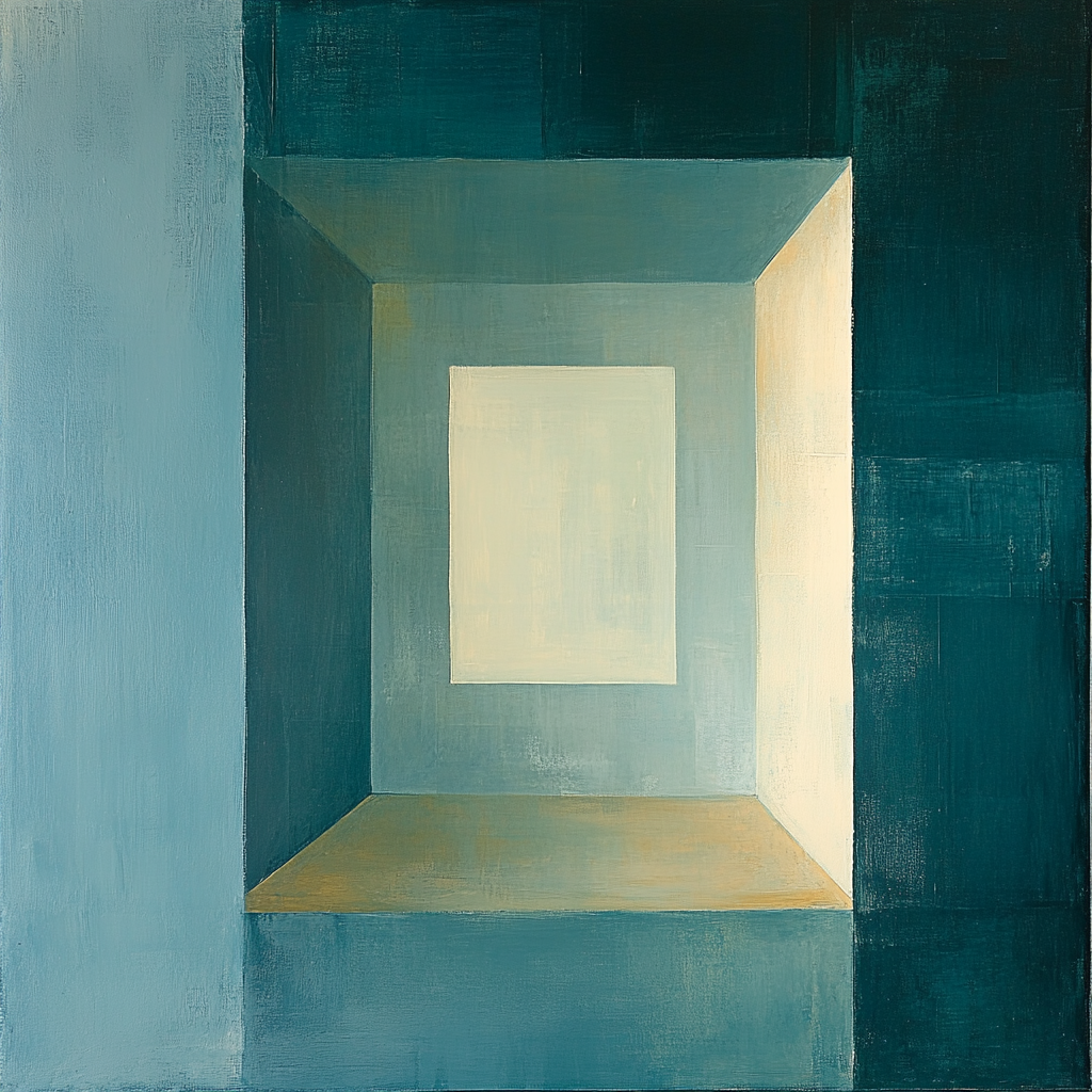 Mark Rothko Inspired Inner Quietude DIY paint by numbers