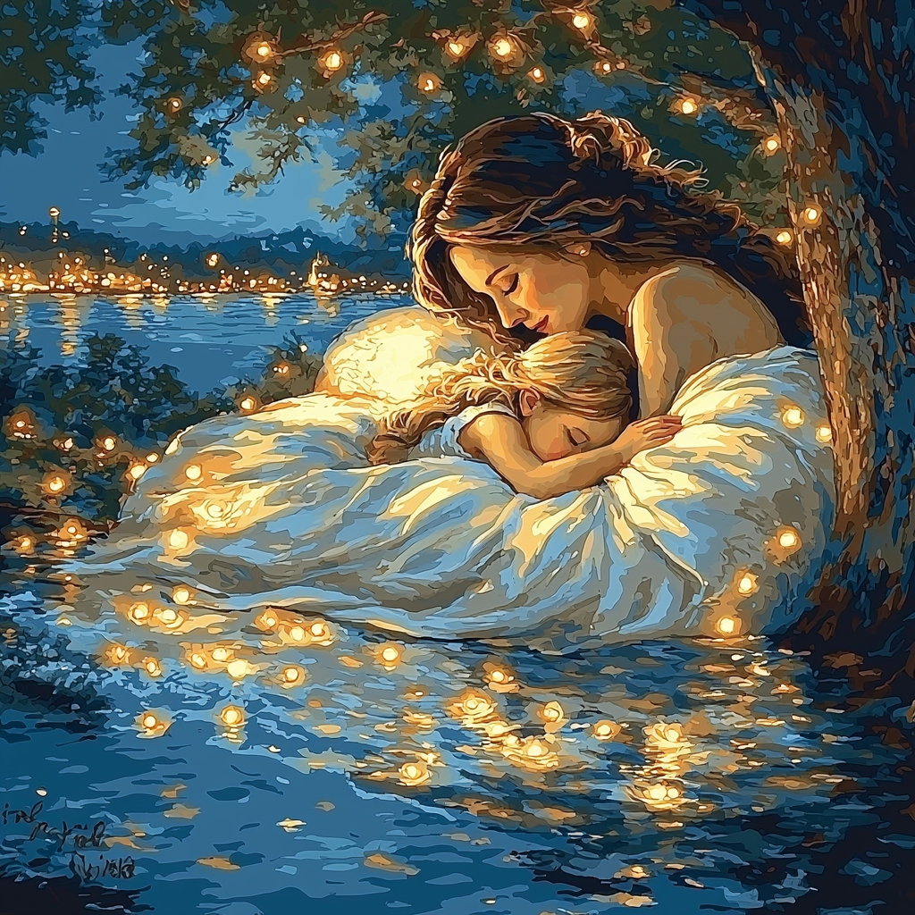 A Mother’s Touch Painting Number Kit