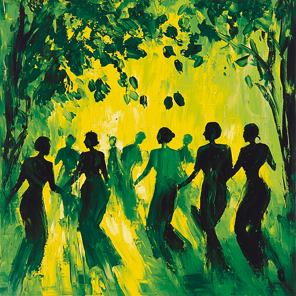 Cherished Moments In The Park DIY Paint By Numbers