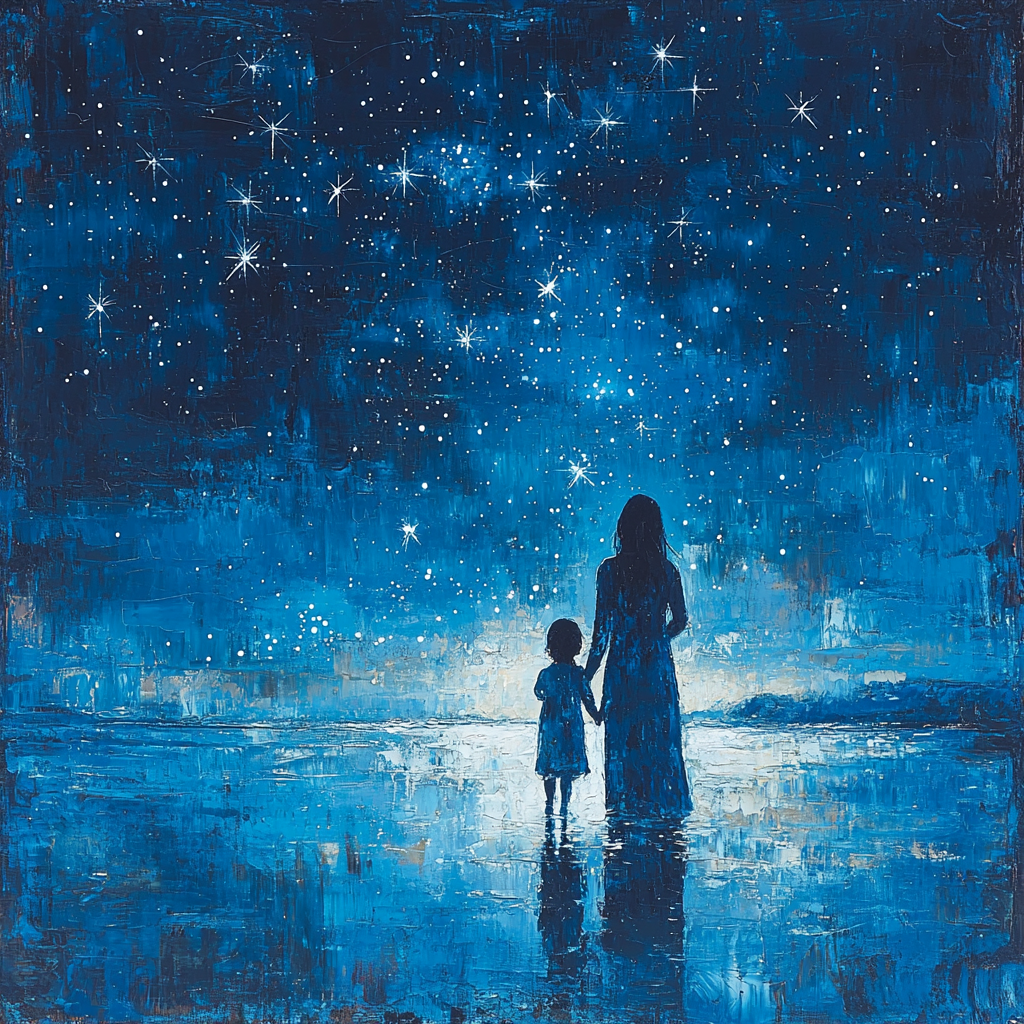 Mother's Evening Star Paint By Numbers