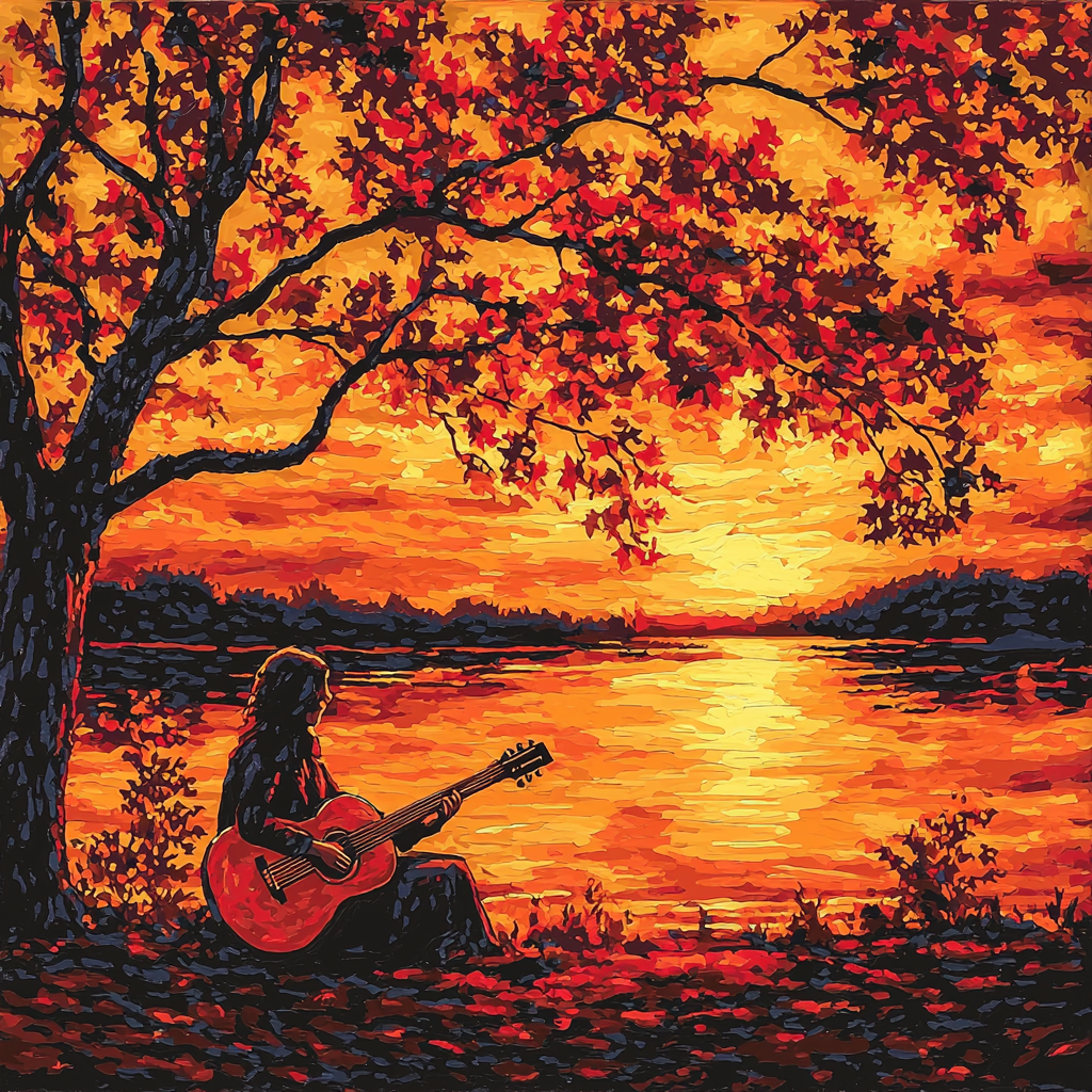 Serenade At Sunset Paint By Number