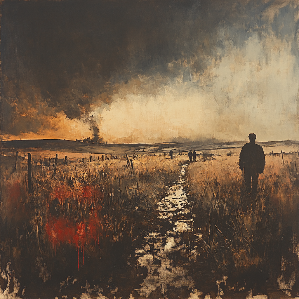 Francisco Goya Inspired Field After Battle Paint by numbers kits