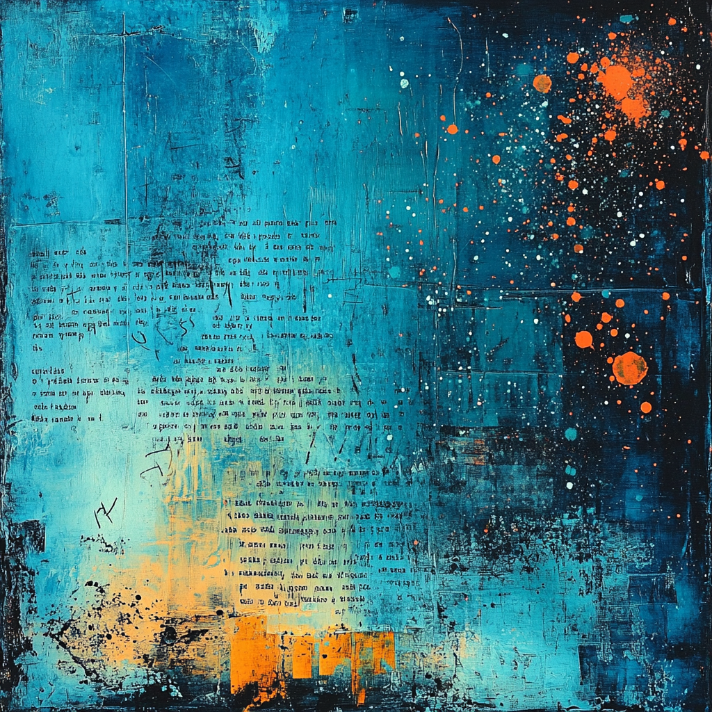 Jean-Michel Basquiat Inspired Cosmic Textures Paint by numbers art