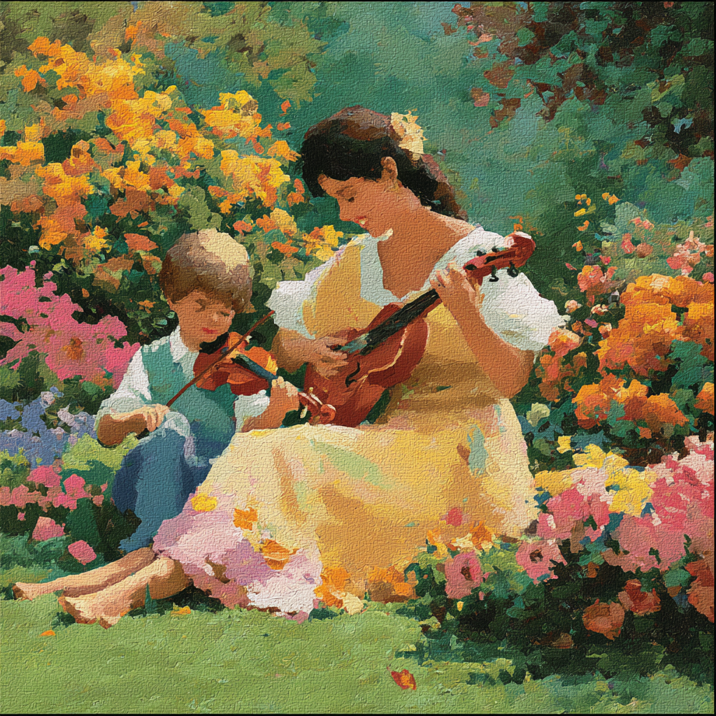 Morning Blossom Melody Paint By Color