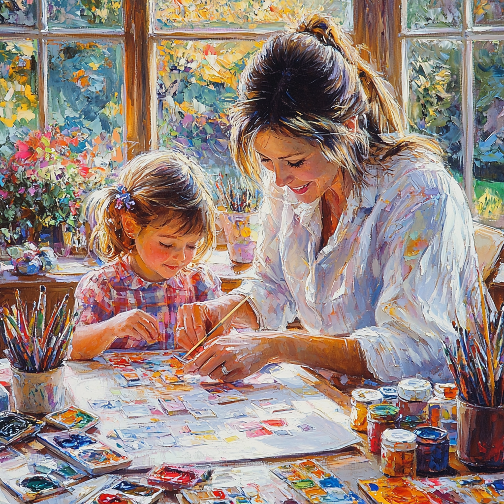 Eternal Bonding Painting Number Kit