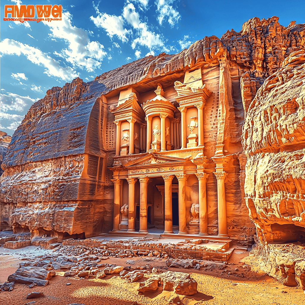 The Lost City Of Petra - Jordan Paint By Numbers