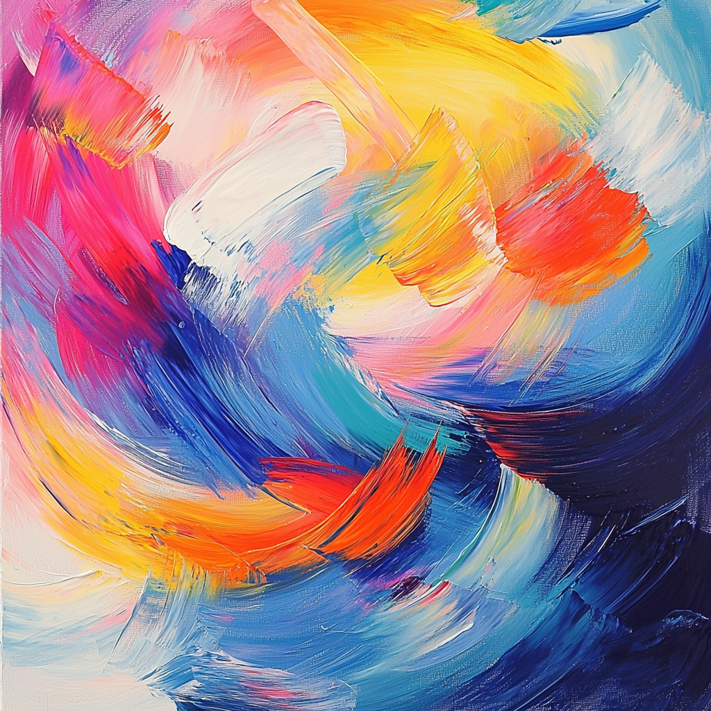 Edgar Degas Inspired Rippling Waves Of Color Painting By Numbers Kit