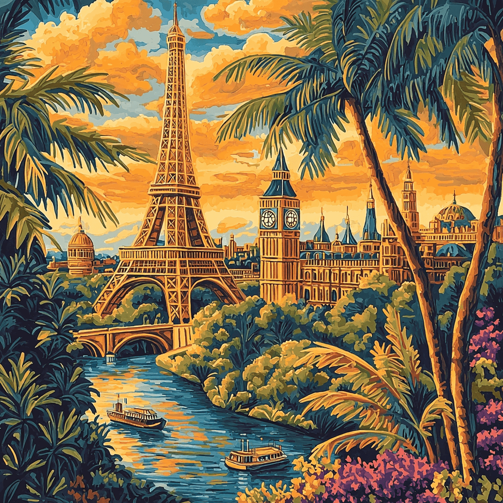 Paul Gauguin Inspired Wanderlust Adventures Paint By Numbers