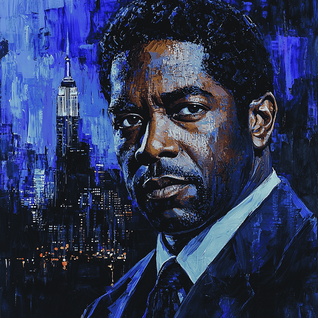 Denzel Washington: The Leading Man's Resonance Number Painting