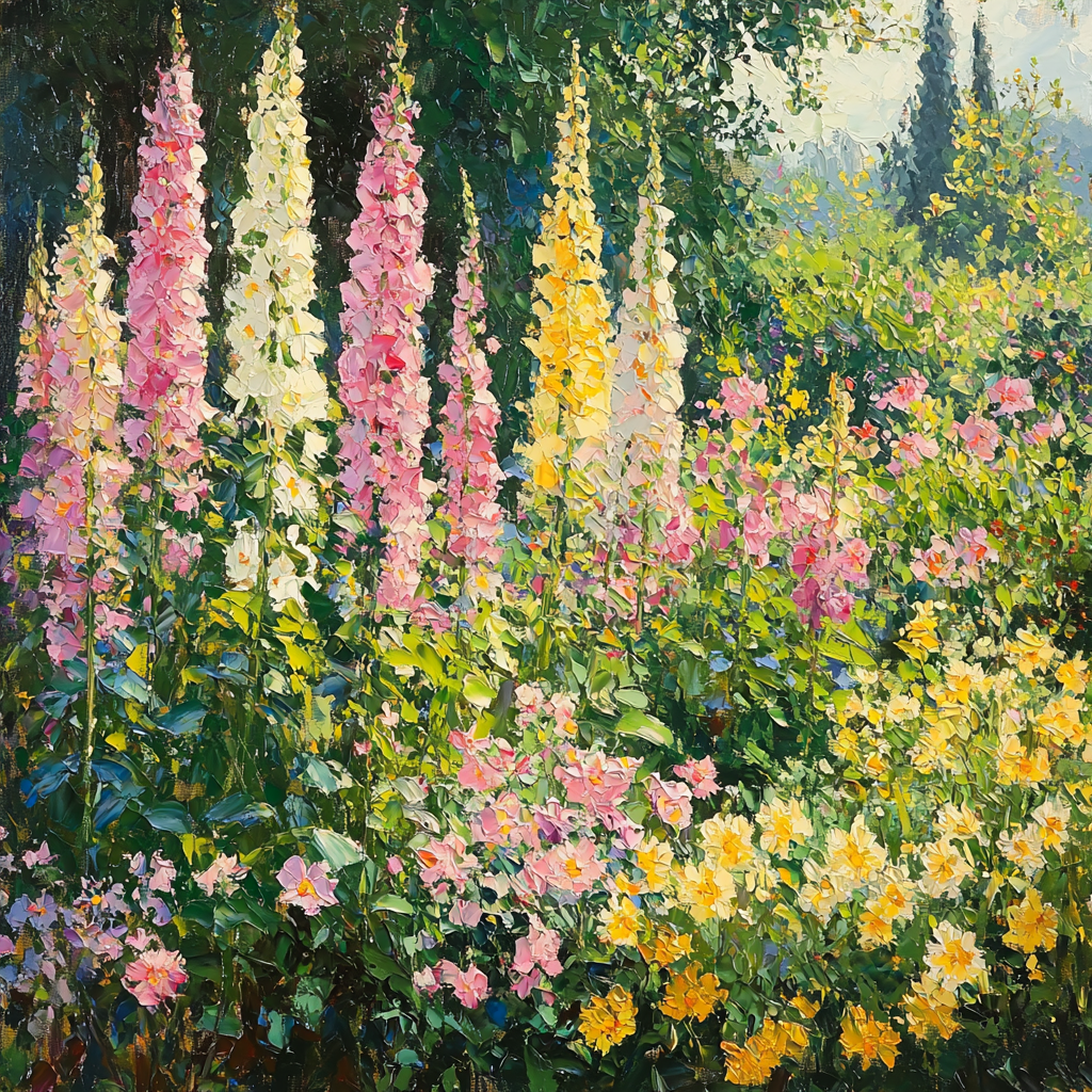 Claude Monet Inspired Radiant Garden Delight Paint By Numbers