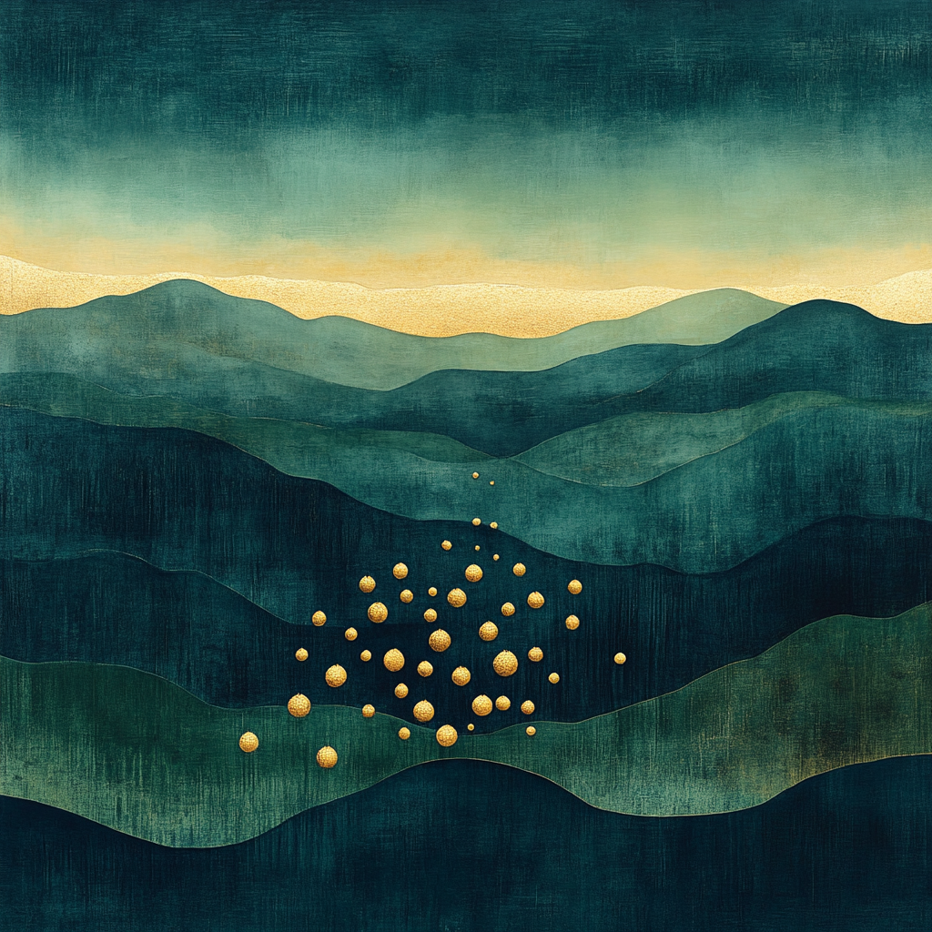 Paul Cézanne Inspired Celestial Orchard DIY paint by numbers