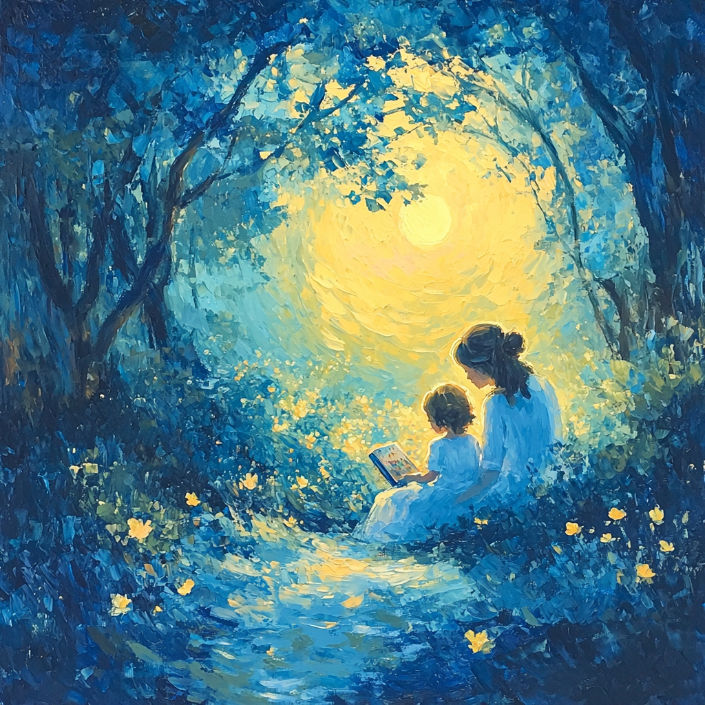 Evening Storytime Numbered Painting Kits