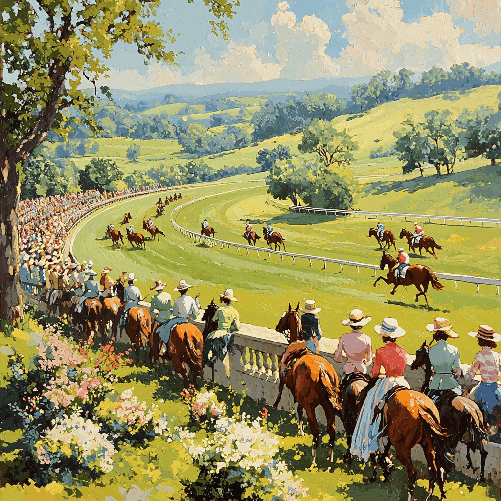 Keeneland Race Course Paint By Numbers