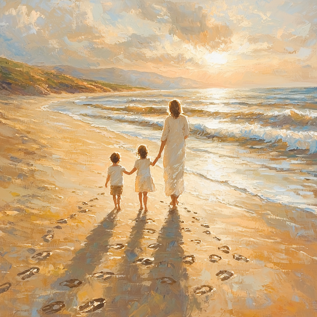 Footprints Of Joy Paint By Number