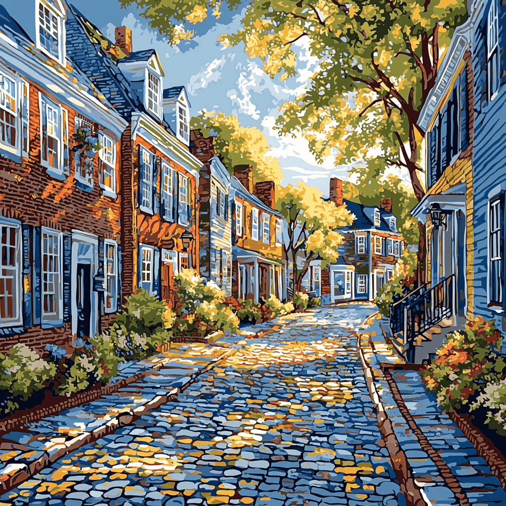 Old San Juan - Puerto Rico Paint By Number