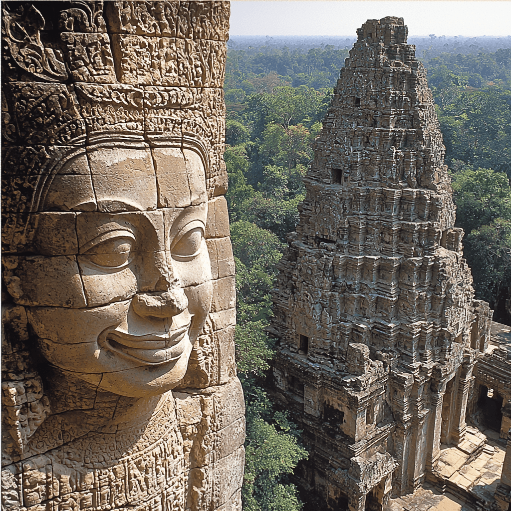 Angkor Thom - Cambodia Paint By Number