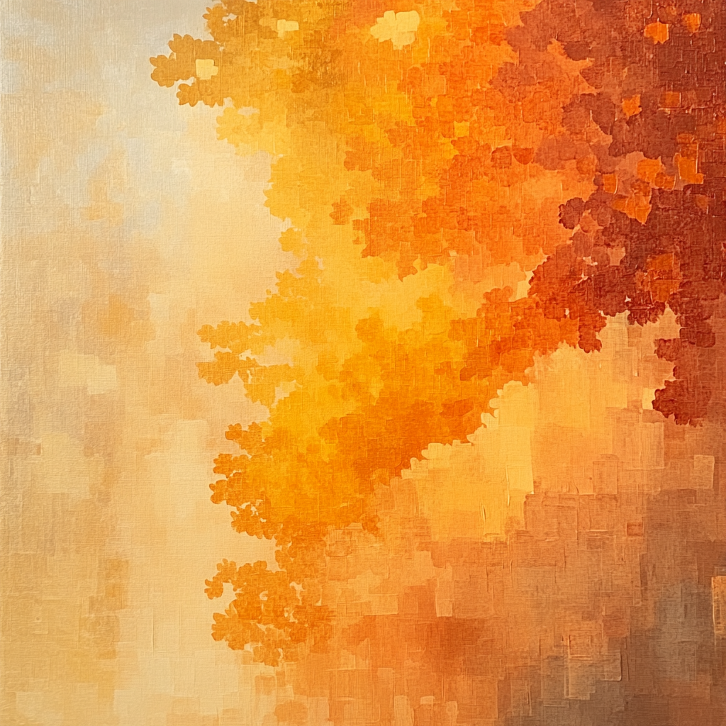 Mark Rothko Inspired Autumn Reverie Paint by numbers kits