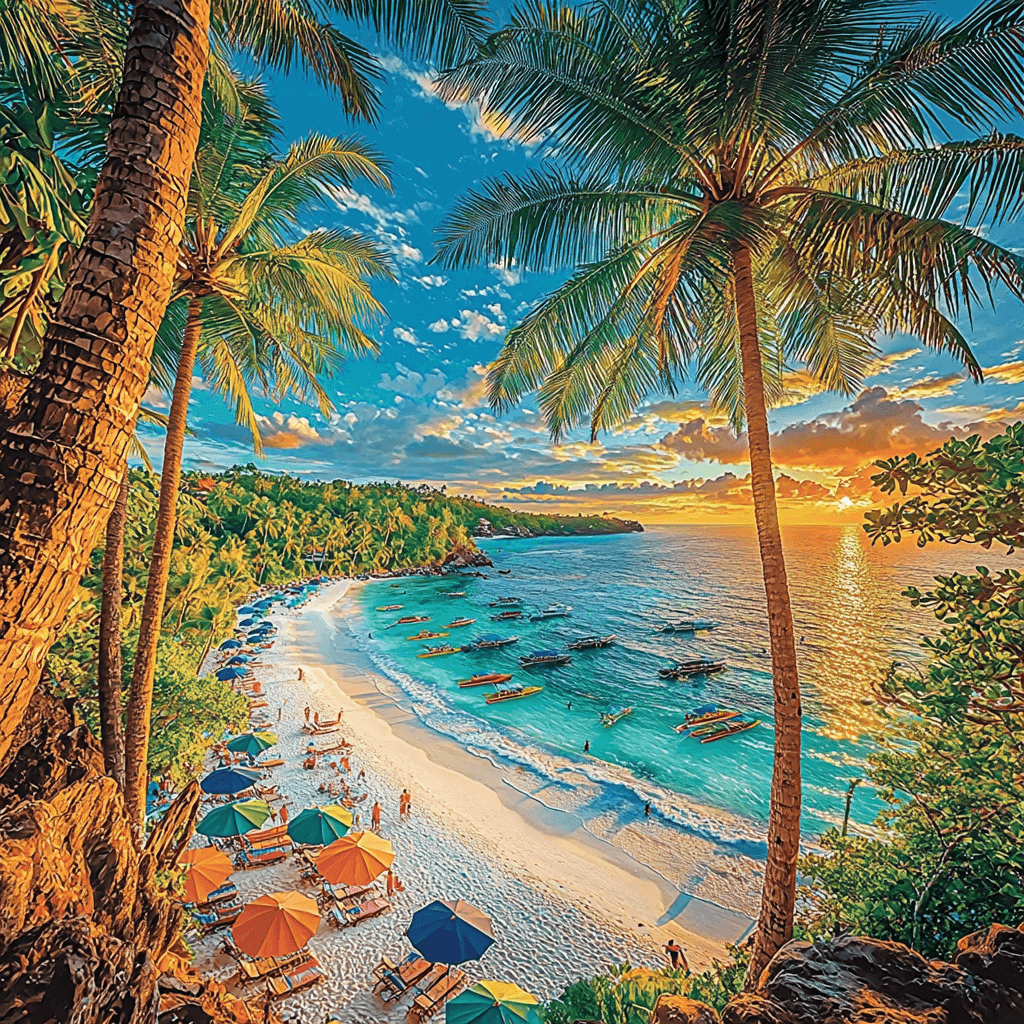 Boracay Island Paint By Number