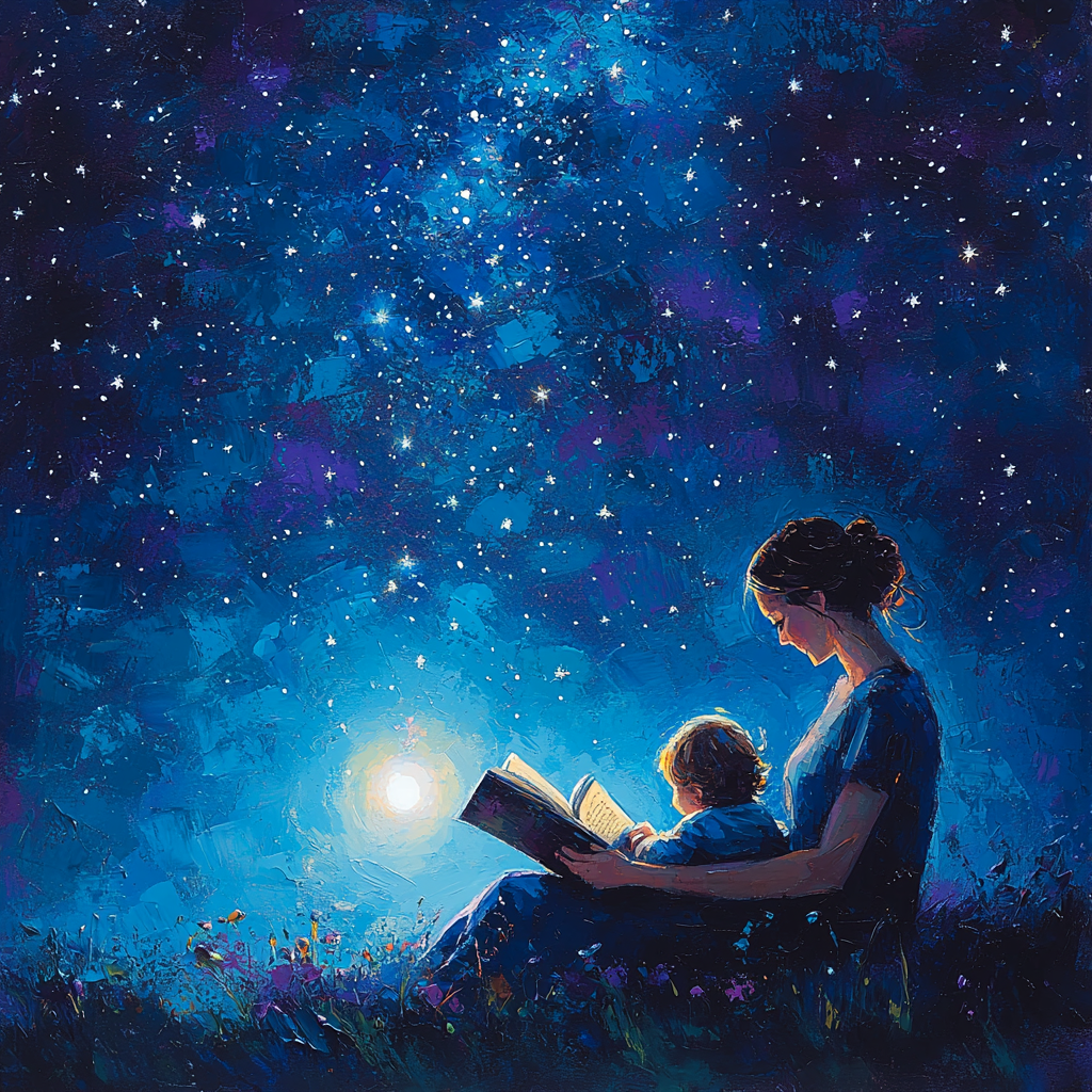 Starry Night Storytime Paint By Color