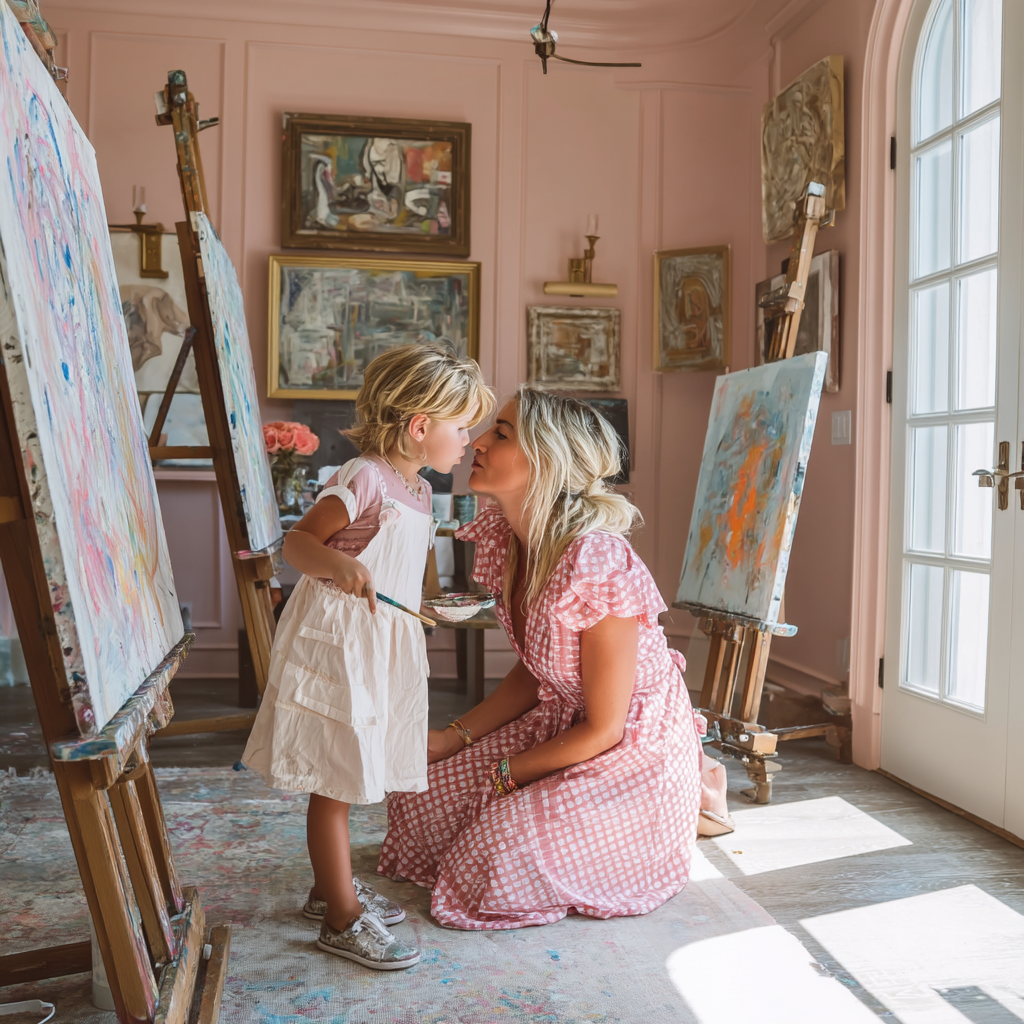 Sweet Afternoon Canvas Paint By Color