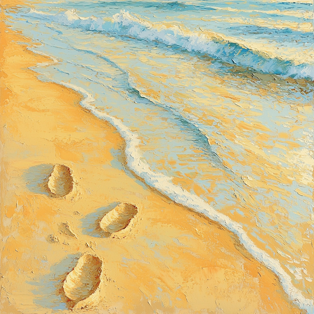 Eternal Footsteps Painting By Numbers Kit