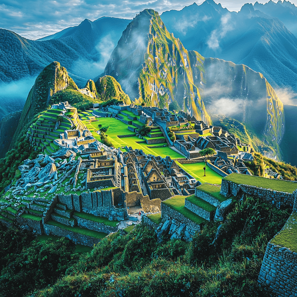 Machu Picchu Paint By Number