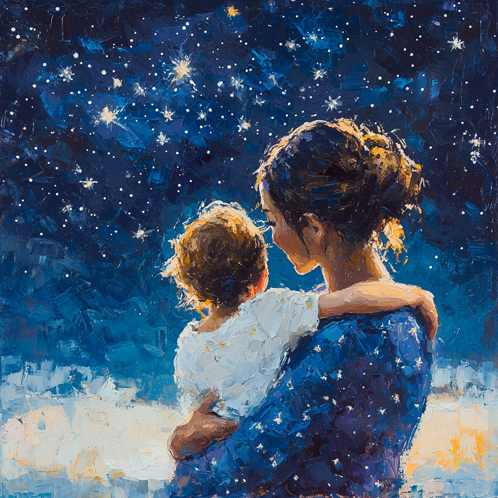 Kisses Under The Stars Paint By Numbers