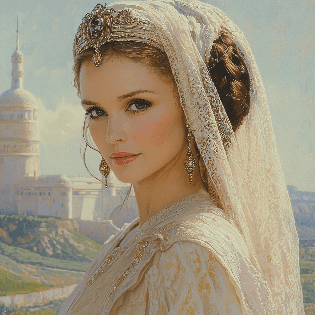 Natalie Portman: The Enigmatic Transformation Of Padmé Amidala Number Painting