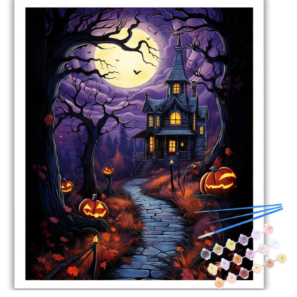  Arttoplus Halloween Skull Paint by Numbers Kit