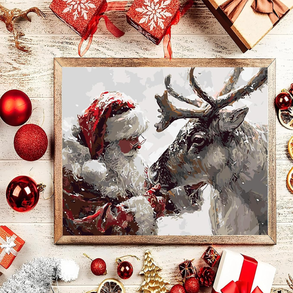 Christmas Paint by Numbers Kit