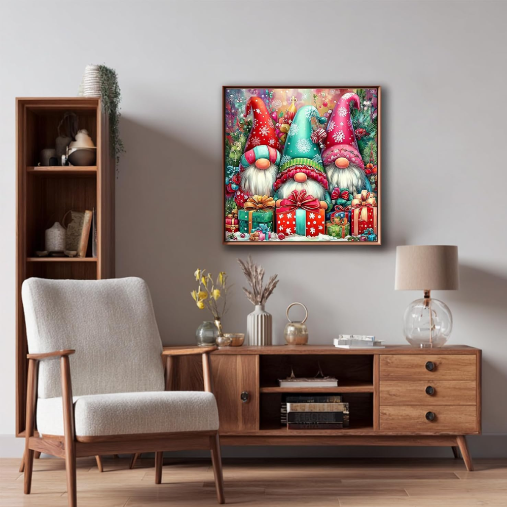 Christmas Gnome Paint by Numbers Kit